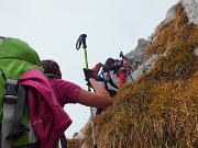 La nostra prima in MONTE SECCO (2293 m) …tra le nuvole ! il 1 novembre 2013  - FOTOGALLERY